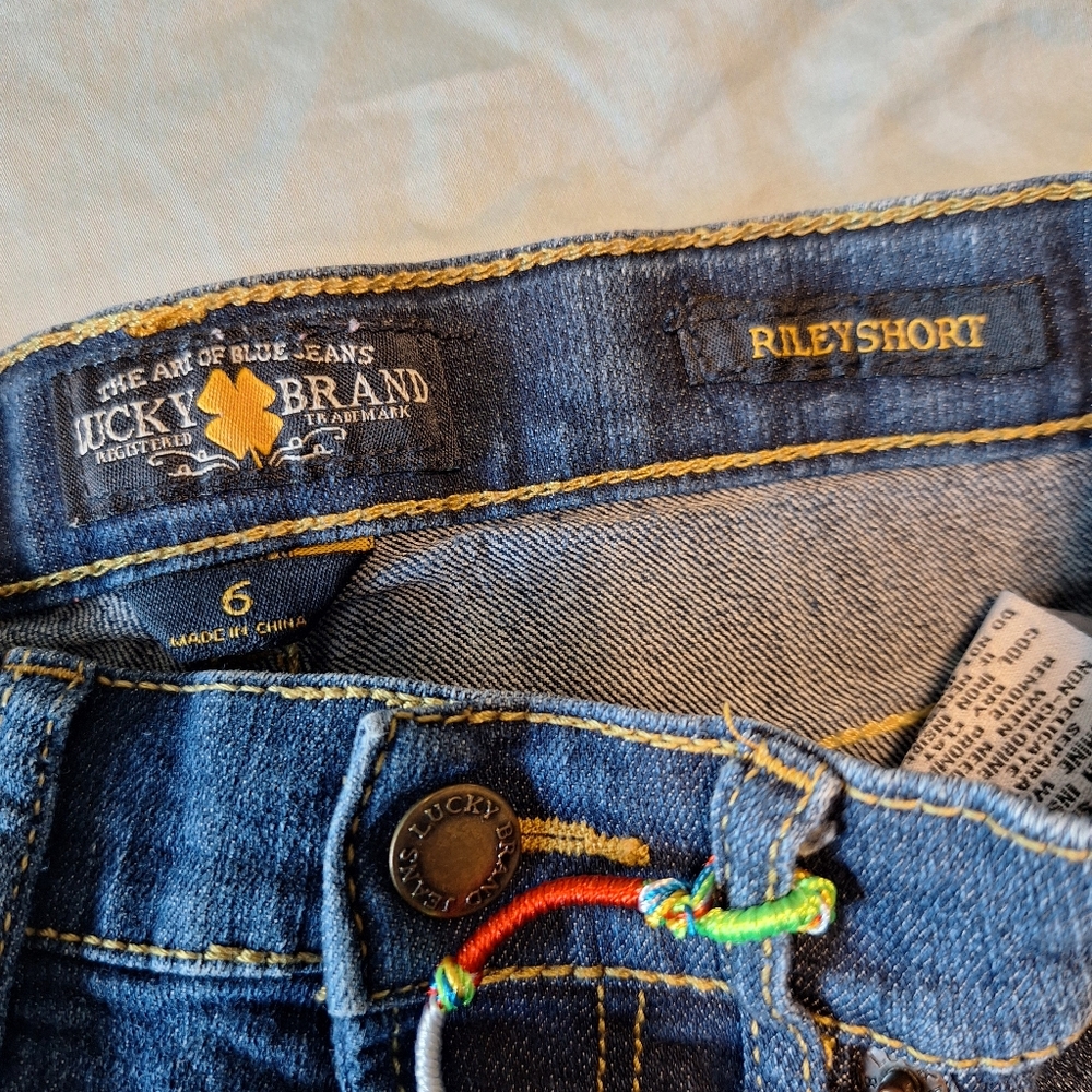 Lucky brand Girls' Denim Shorts sz. 6